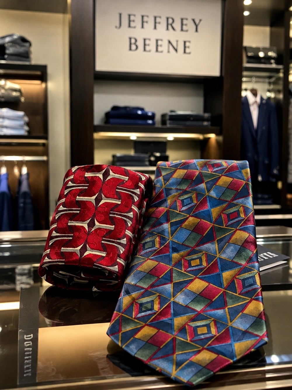 Jeffrey Beene | 2 Necktie Luxury Bundle NWOT